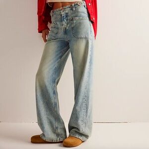Free People Palmer Cuffed Jeans We The Free